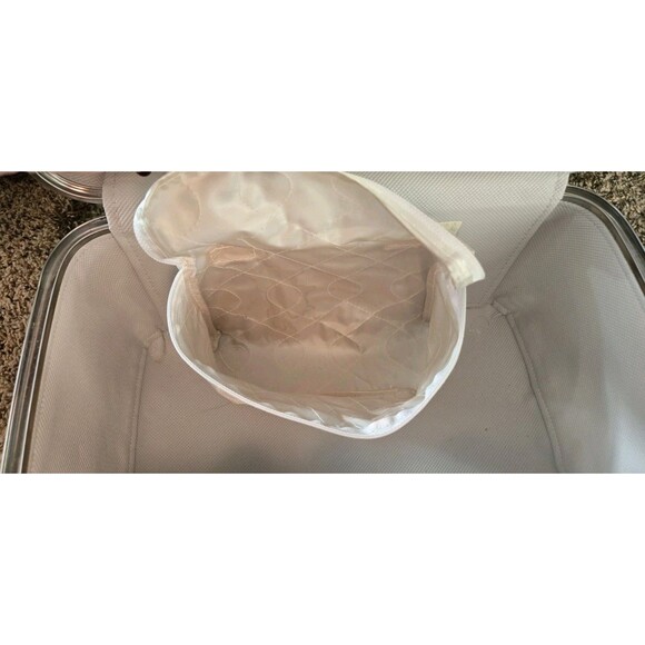 American Tourister Makeup Cosmetic Travel Case Black Hardshell Luggage Lock Keys - Picture 15 of 16